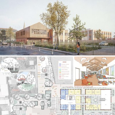 Concours pour l'extension et la resttructuration du collège Ch. Guérin - photo 5