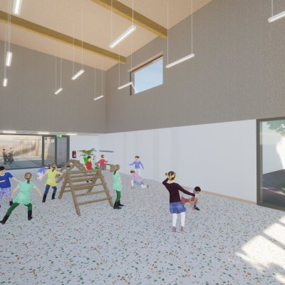 Réhabilitation énergétique, extension pour motricité et préau  du groupe scolaire - photo 4