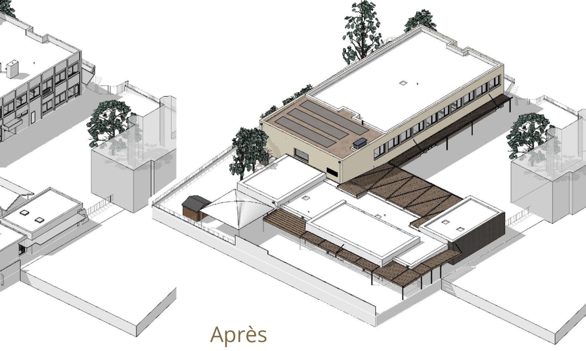 Réhabilitation énergétique, extension pour motricité et préau  du groupe scolaire - photo 5