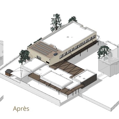 Réhabilitation énergétique, extension pour motricité et préau  du groupe scolaire - photo 6