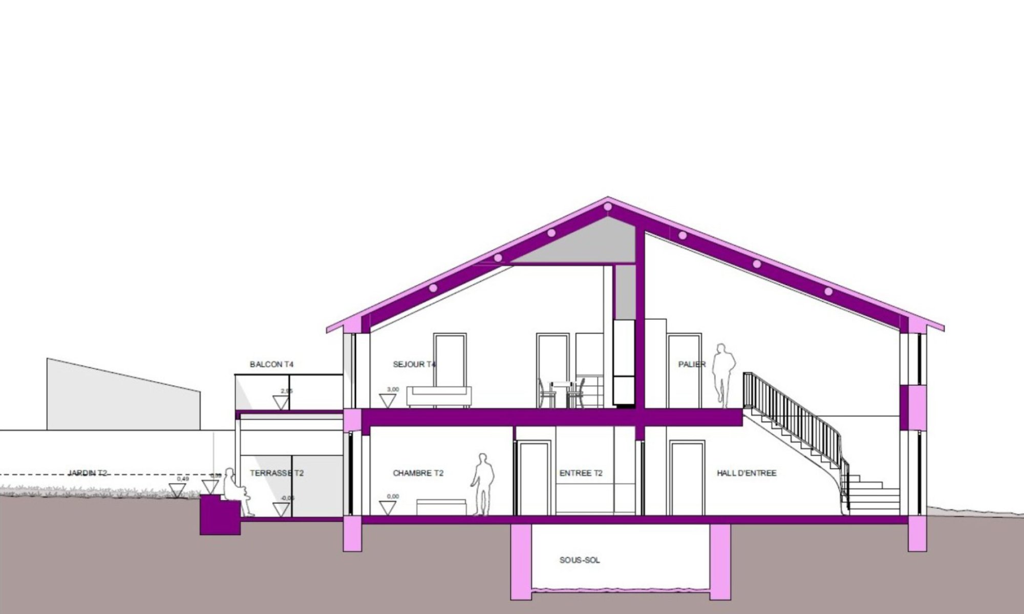 Am&eacute;nagement d'une salle communale et de logements &agrave; GRISCOURT - photo 9